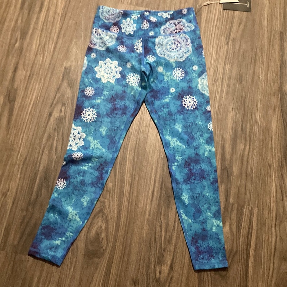 ongasoft yoga pants blue size L